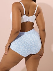Yours Curve Floral Print Knickers 5 Pack - Imagem 4 de 10