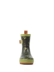 Lazy Dogz Green Tractor Design Toddler Wellingtons - Image 3 of 7