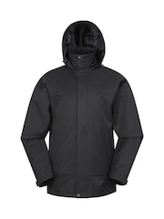 Mountain Warehouse Black Mens Shale Waterproof Jacket - Image 1 of 5