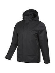 Mountain Warehouse Black Mens Shale Waterproof Jacket - Image 4 of 5