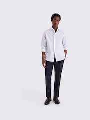 MOSS Blue Wool Trousers - Image 4 of 4