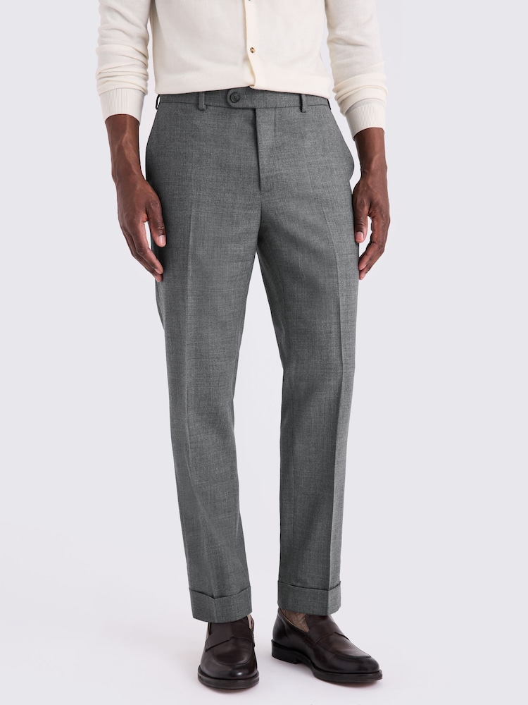MOSS Grey Wool Trousers - Image 1 of 5