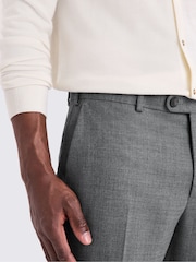 MOSS Grey Wool Trousers - Image 4 of 5