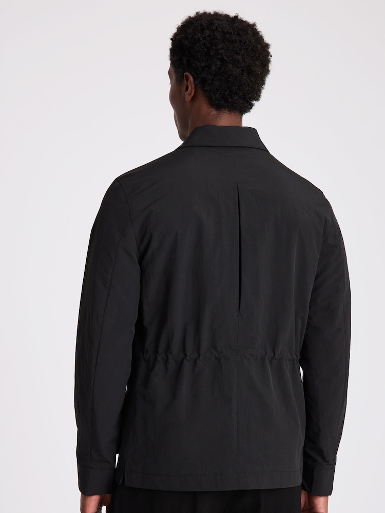 MOSS Black Technical Field Jacket - Image 2 of 5