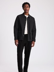MOSS Black Technical Field Jacket - Image 3 of 5