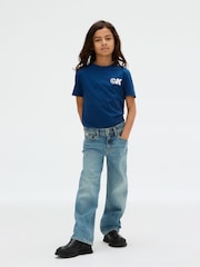 Calvin Klein Blue Regular Seasonal T-Shirt - Image 2 of 5