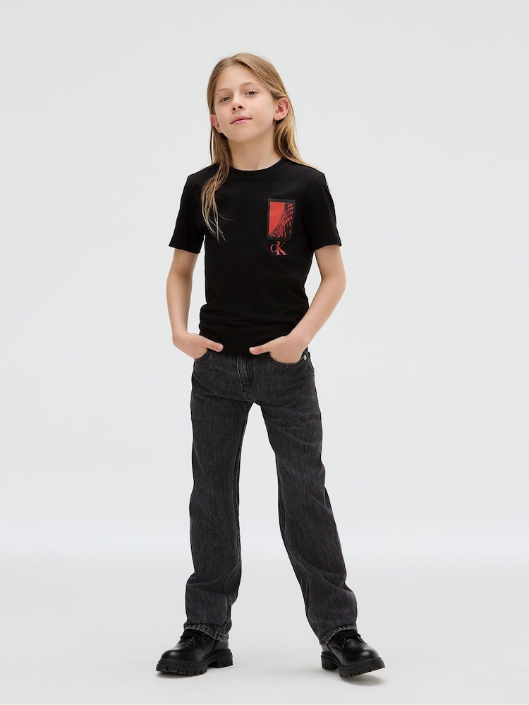 Calvin Klein Seasonal Logo Short Sleeve T-Shirt - Bild 2 von 5
