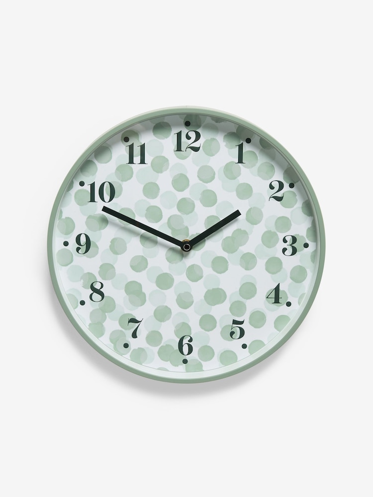 Sage Spot 30cm Wall Clock - Image 4 of 4