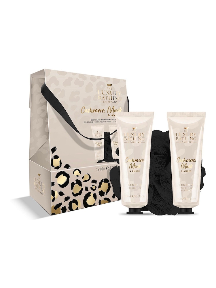 The Luxury Bathing Company Cashmere, Amber and Musk Perfect Night In Gift Set - Image 1 of 1