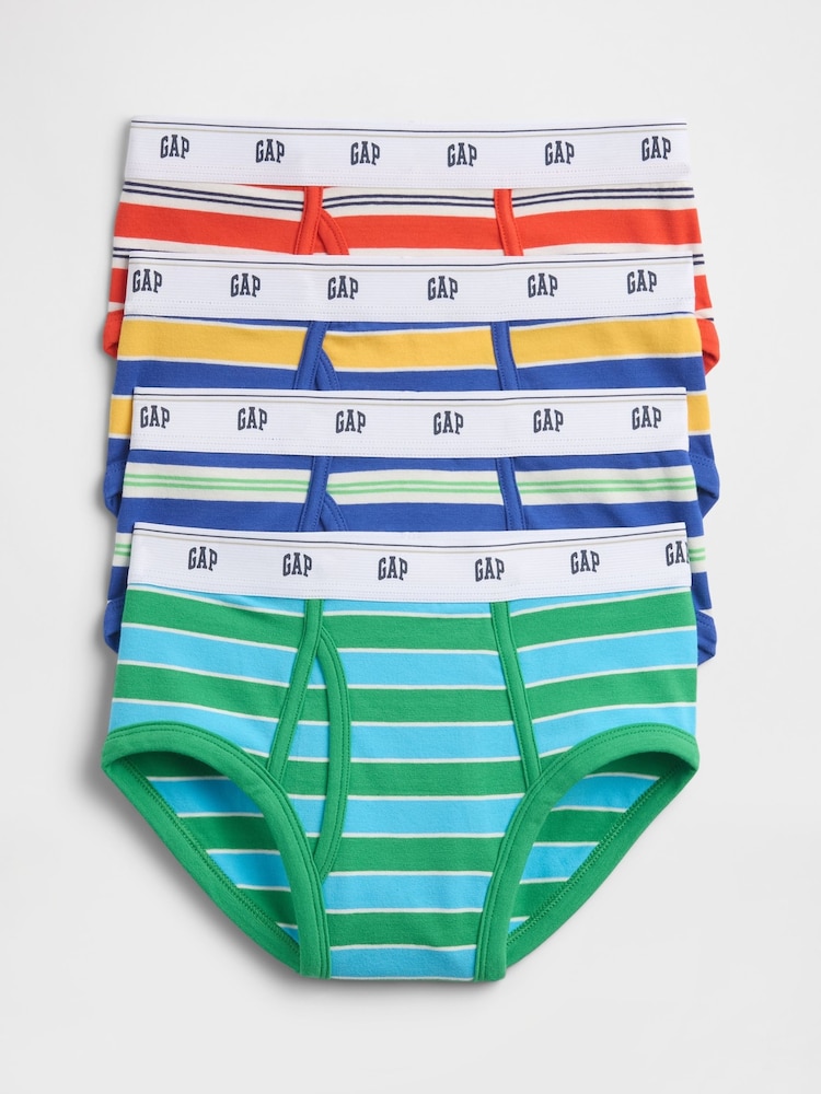 Gap Green Briefs 4-Pack - Image 1 of 1 Gap Green Briefs 4-Pack - Image 1 of 1