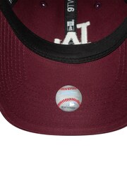 New Era Womens Red 920 Cap - Image 5 of 5