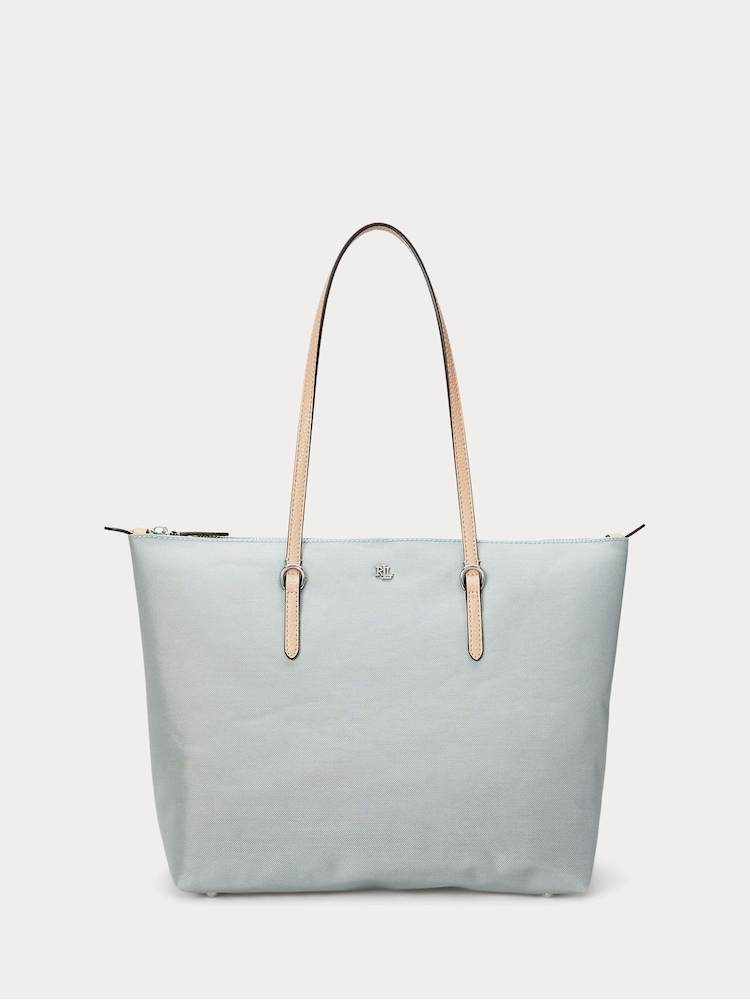Lauren Ralph Lauren Blue Keaton Nylon Tote Bag - Image 2 of 6