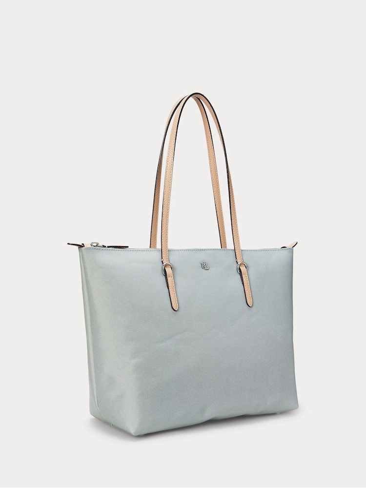 Buy Lauren Ralph Lauren Light Blue Nylon Tote Bag from Next Indonesia