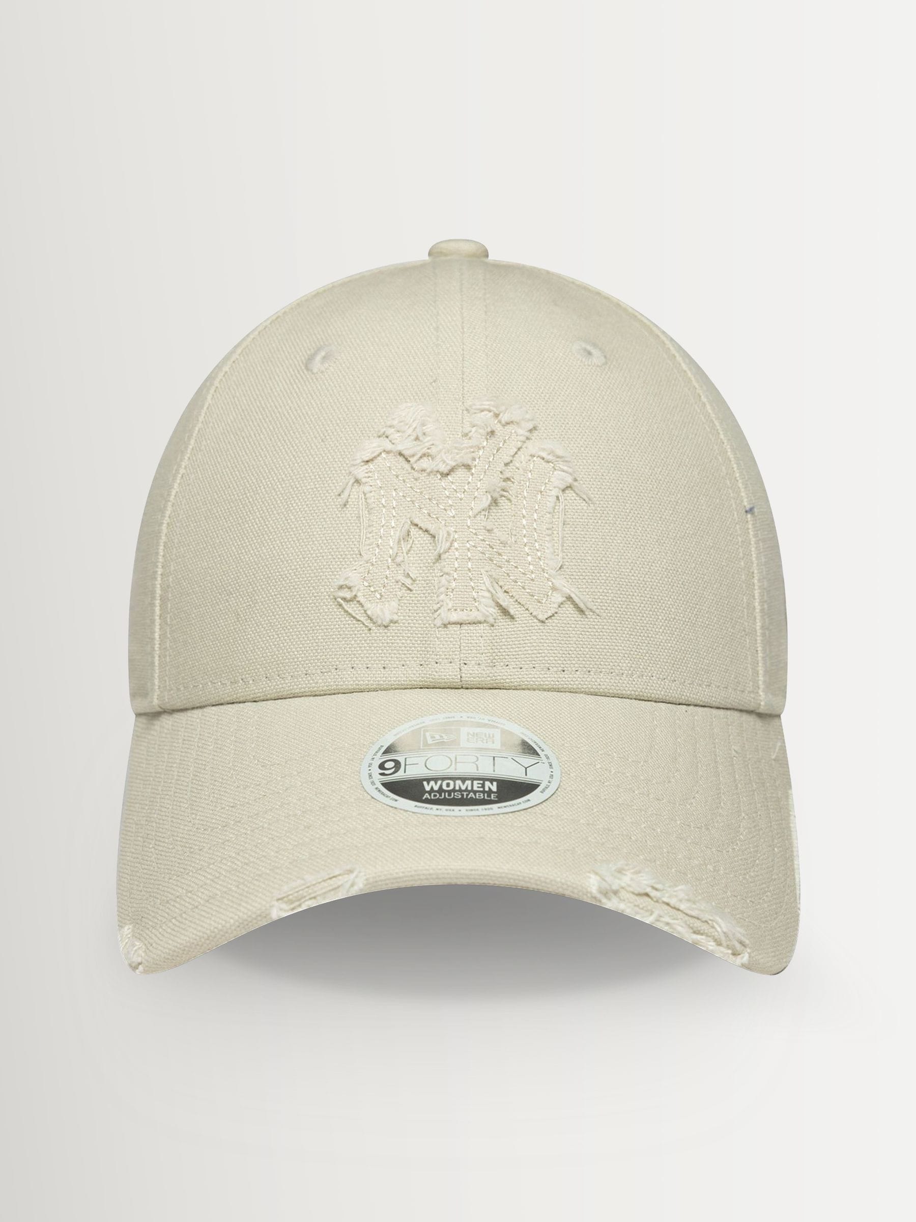 Buy New Era Cream 940 Distressed Cap from Next USA