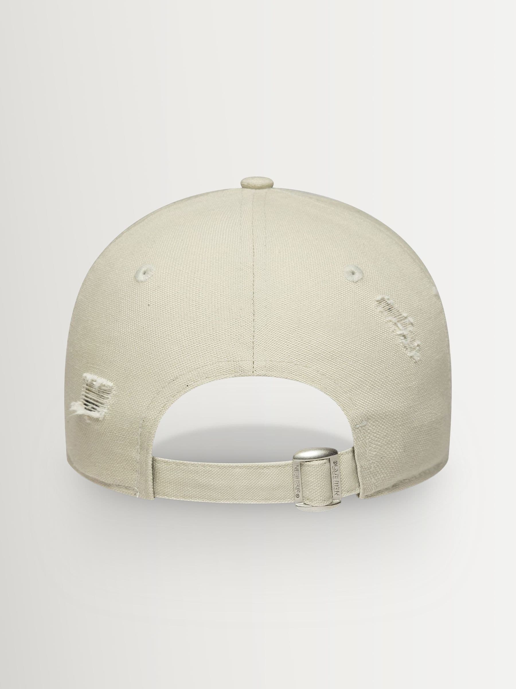 Buy New Era Cream 940 Distressed Cap from Next USA