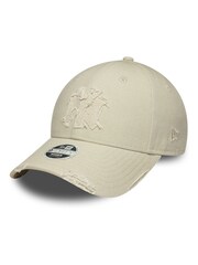 New Era Womens Cream 940 Distressed Cap - Image 3 of 5