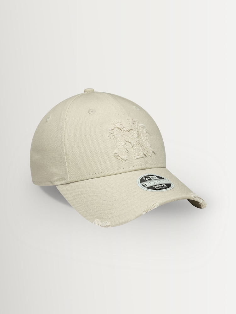 New Era Cream 940 Distressed Cap - Image 4 of 4