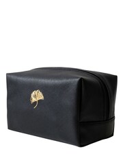 Portico Designs Black Large Archive Faux Leather Rectangular Wash Bag - Image 4 of 5