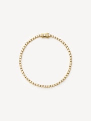 Missoma Gold Tone Classic Tennis Bracelet - Image 1 of 4