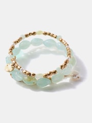 Mint Velvet Beaded Bracelet Set - Image 2 of 3