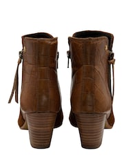 Ravel Brown Light Ankle Boots - Image 3 of 4