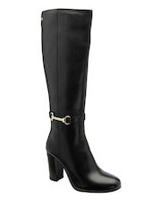 Ravel Black Knee Boots - Image 1 of 4