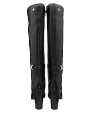 Ravel Black Knee Boots - Image 3 of 4