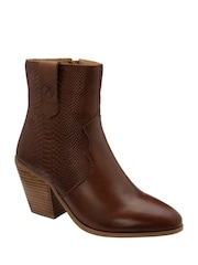 Ravel Brown Ankle Boots - Image 1 of 4