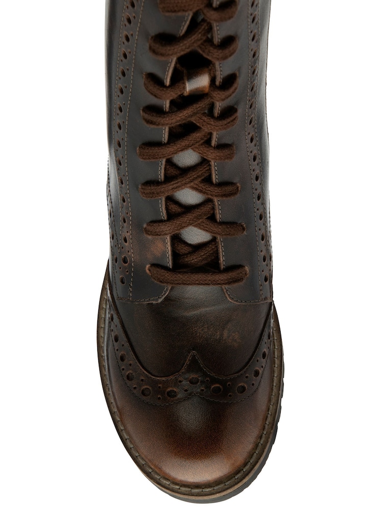 Ravel Brown Calf Boots - Image 4 of 4