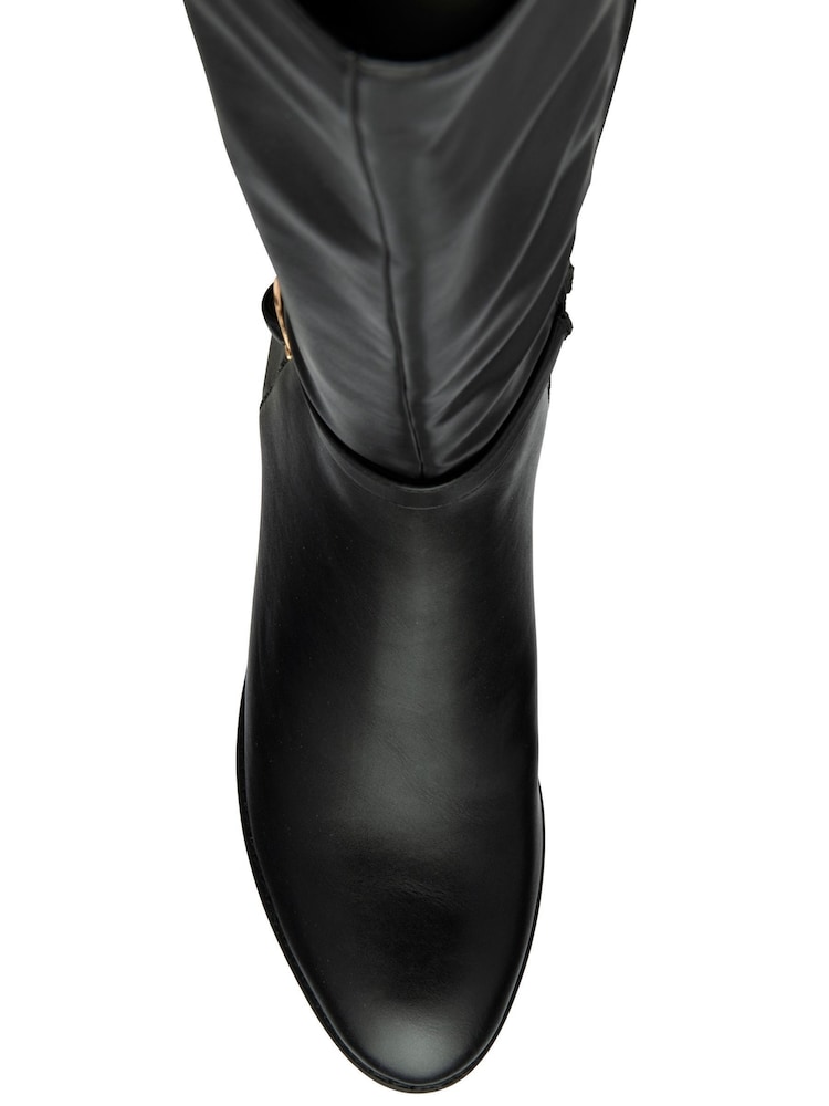 Ravel Black Knee Boots - Image 4 of 4