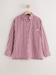 self. Red/White Stripe Shirt - Image 1 of 3