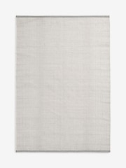 Monochrome Washable Wool Rug - Image 5 of 5