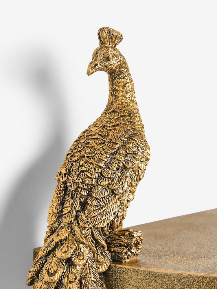 Peacock Corner Shelf - صورة 4 من 4