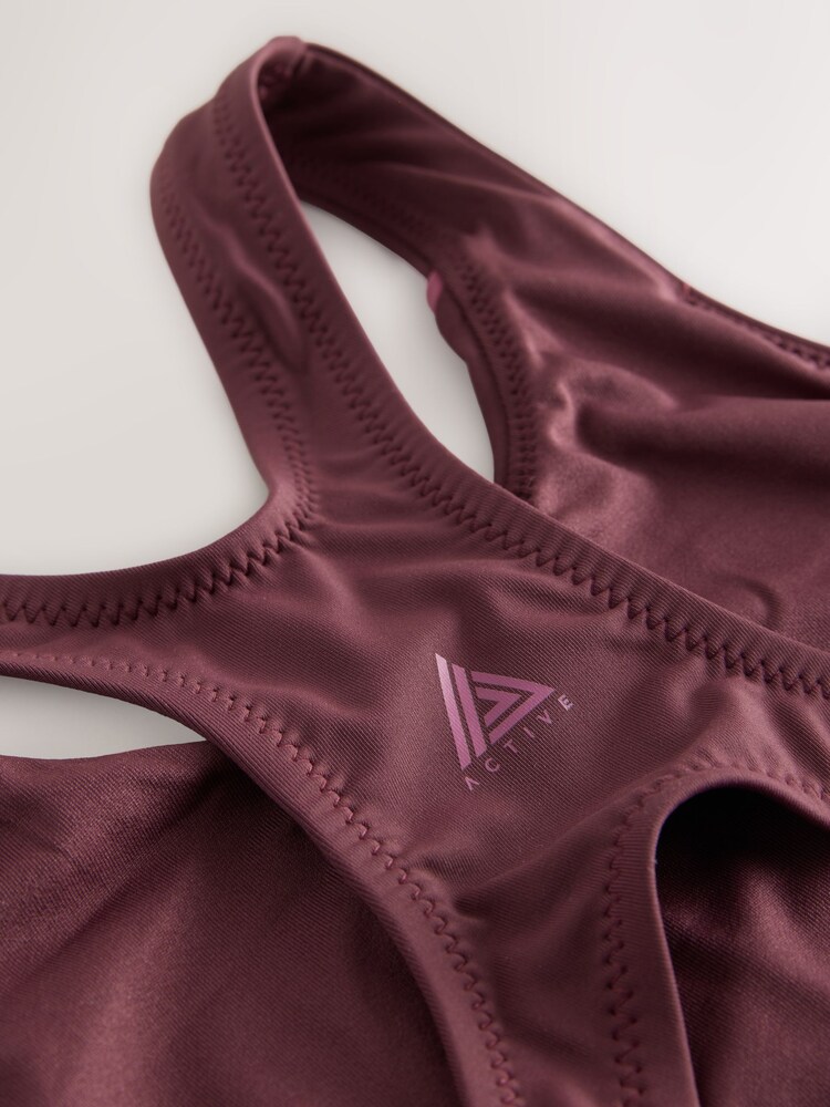 Berry Wine Active Swim Unitard - Image 11 of 11 Berry Wine Active Swim Unitard - Image 11 of 11