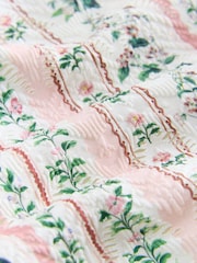 Rožiniai/Cream „Ditsy“ gėlių nėriniai - Pilvuką formuojantis maudymosi kostiumėlis - 7 paveikslėlis iš 9