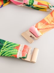 Red/Green Bow Front Padded Wired Bikini Top - Image 9 of 9