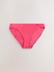 Pink High Leg Bikini Bottoms - Image 1 of 4