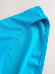 Aqua Blue High Leg Bikini Bottoms - Image 2 of 3