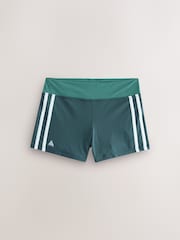 Teal Green Active Swim Short Bikini Bottoms - Image 1 of 3