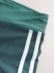 Teal Green Active Swim Short Bikini Bottoms - Image 3 of 3
