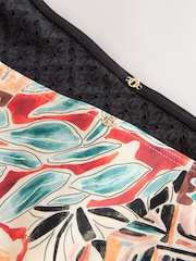 Rust Red Abstract/Black High Leg Bikini Bottoms 2 Pack - Image 4 of 5