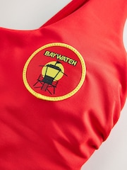 Rot - Baywatch Tummy Control Swimsuit - Bild 7 von 8