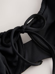 Black DD+ Wired Non Padded Bikini Top - Image 3 of 3