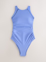 Cornflower Blue Maternity Swimsuit - Image 6 of 9
