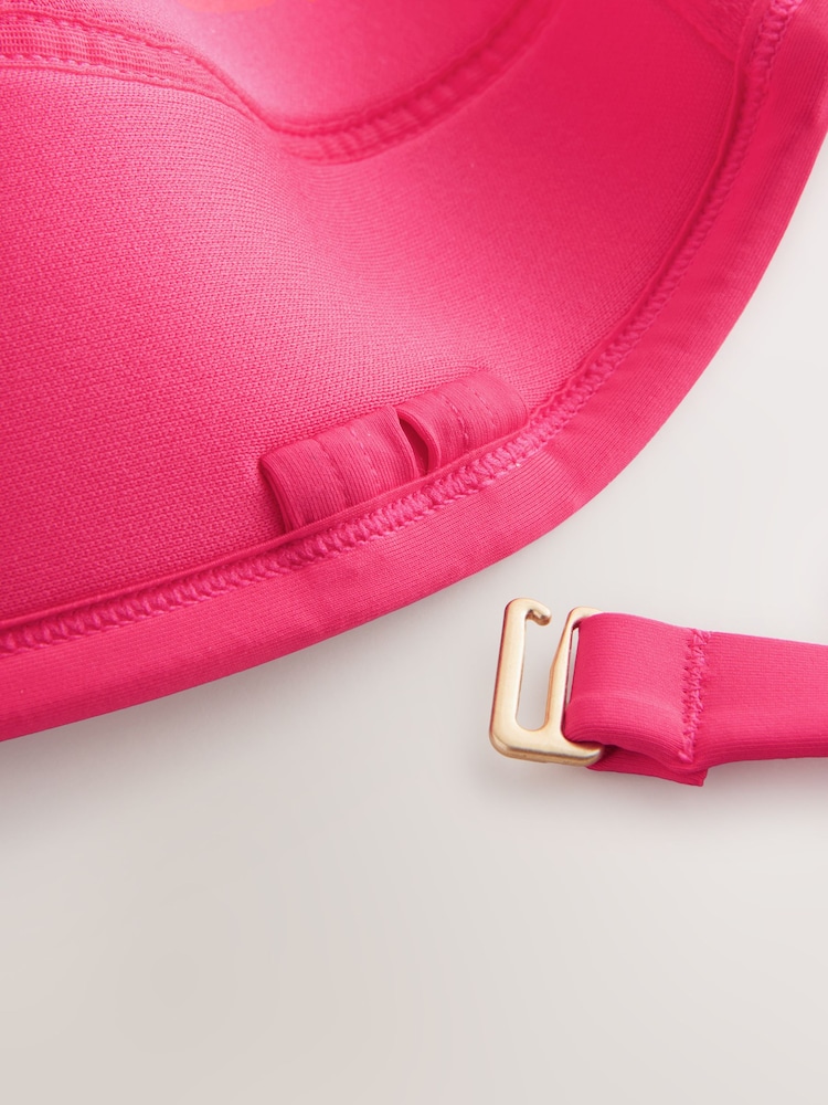 وردي - F-K Ultimate Support Tummy Control Wired Bandeau Swimsuit - صورة 8 من 8 وردي - F-K Ultimate Support Tummy Control Wired Bandeau Swimsuit - صورة 8 من 8