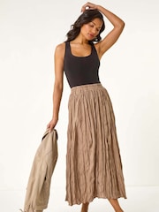 Roman Crinkle Textured Skirt - Bild 2 von 5