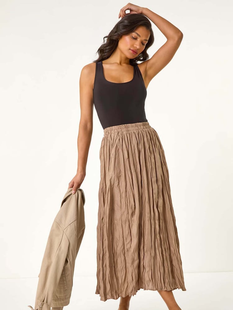 Roman Crinkle Textured Skirt - Bild 2 von 5