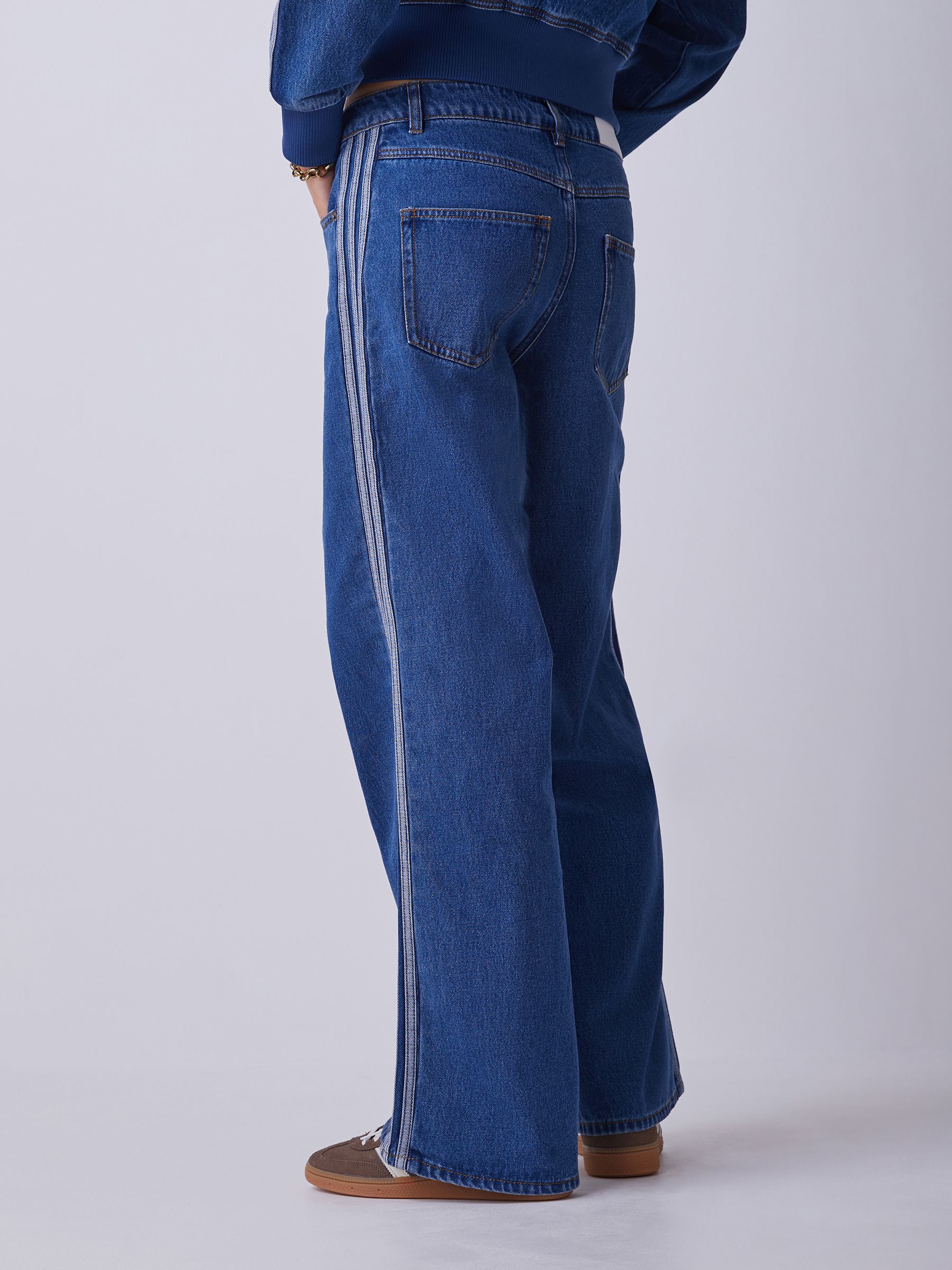 Buy adidas originals Denim Denim Firebird Jeans from the Next UK