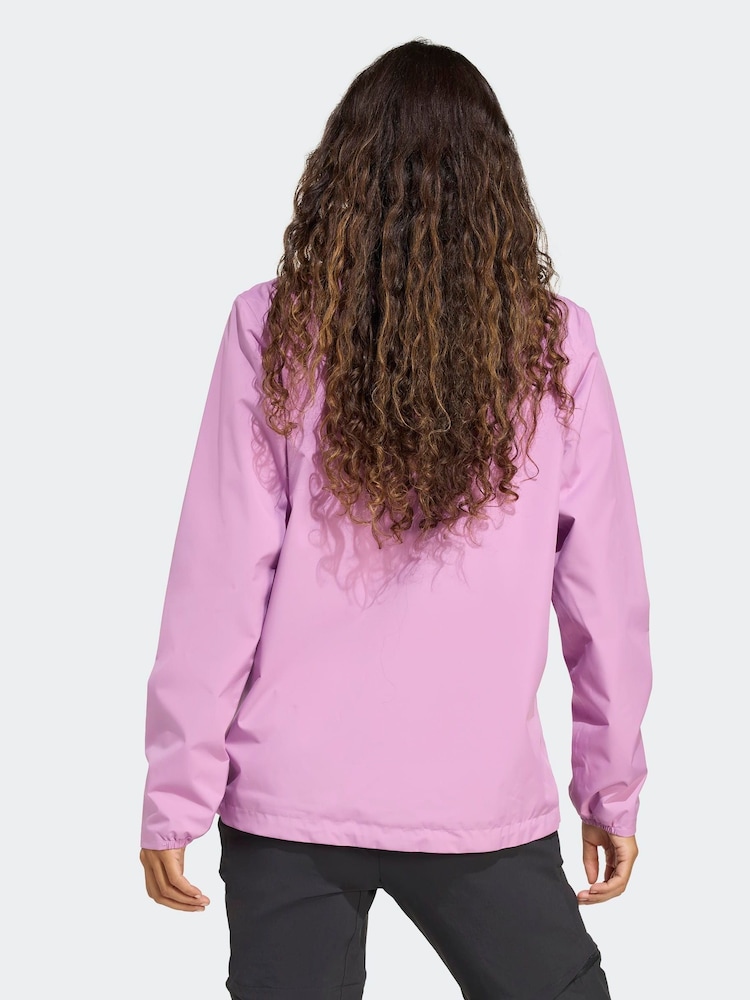 وردي فاتح - سترة مطر Technial Multi Essentials 2 لتر من adidas - صورة 5 من 5 وردي فاتح - سترة مطر Technial Multi Essentials 2 لتر من adidas - صورة 5 من 5