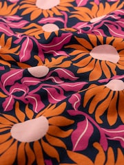 Seasalt Cornwall Pink Petite Wild Bouquet Jersey Midi Dress - Image 5 of 5